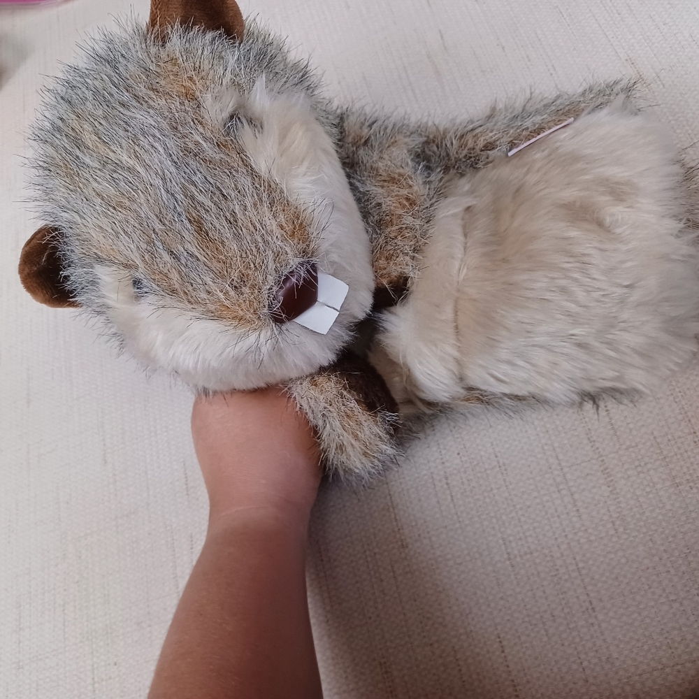 Beaver Gopher Plush Puppet Vintage Daphne Grand Oak Golf Club